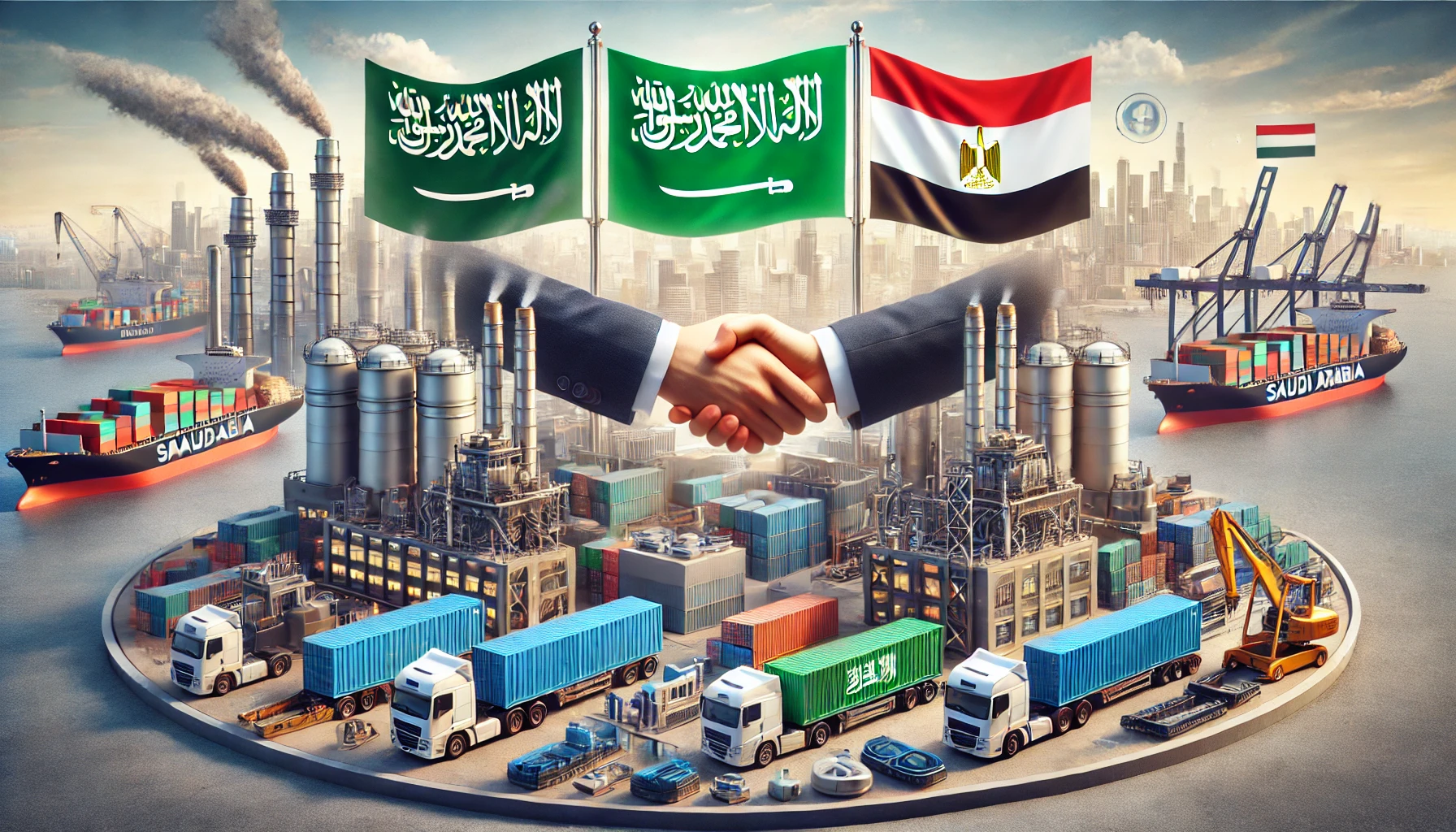 Saudi Arabia and Egypt Ink Supply Chain Deal to Boost Industrial Ties: A Landmark in Regional Collaboration